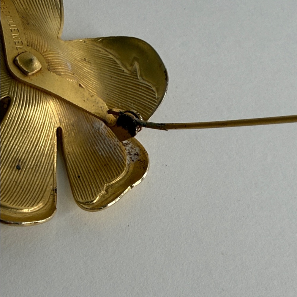 Vintage Beau Jewels Ladybug Brooch – Removable Accent – AS IS - Picture 6 of 6